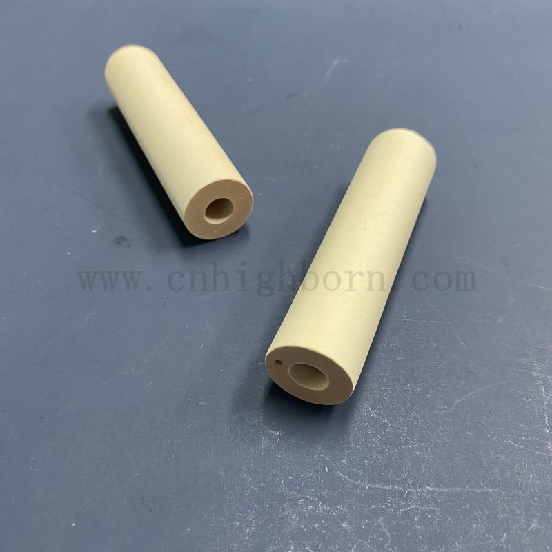 Factory ambientale ad alta porosità Alumina porosa tubo di filtro in ceramica