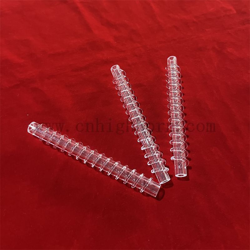 silica tube tubo di quarzo in silice