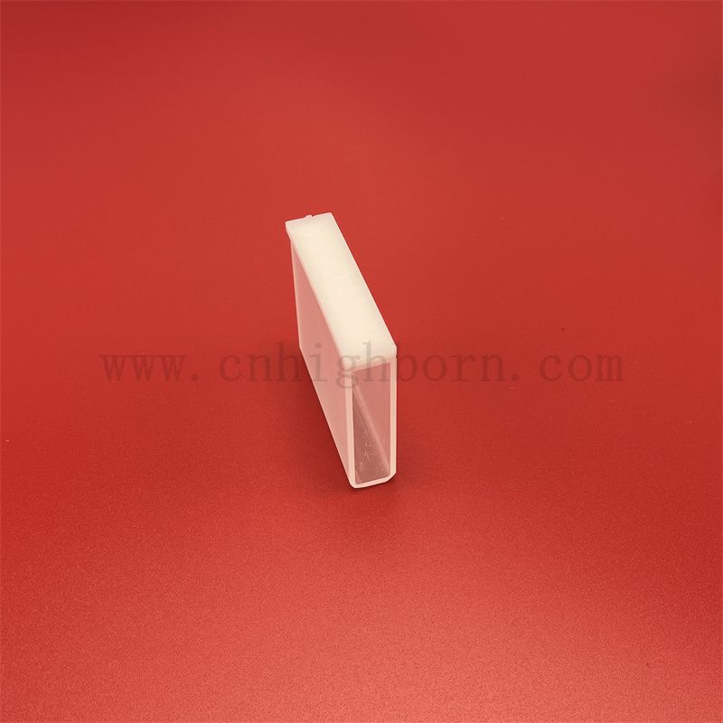 Pool di campione fluorescente di laboratorio Spettrofotometro a due canali Cuvetta 17,5 ml Q/G108 CELLO DI GLAN QUARTZO