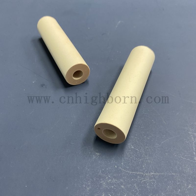 Factory ambientale ad alta porosità Alumina porosa tubo di filtro in ceramica