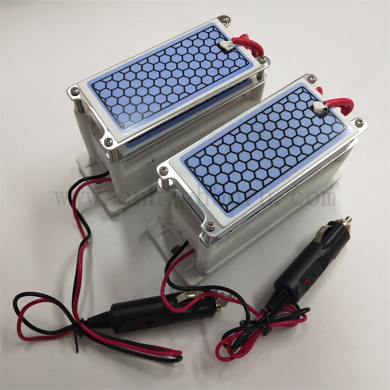 Kit generatore di ozono da 12V 10 g/h Modulo ozonatore con spina accendissione a sigaretta in connessione
