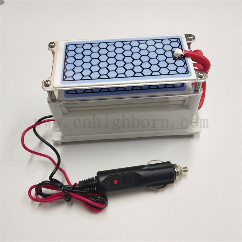Kit generatore di ozono da 12V 10 g/h Modulo ozonatore con spina accendissione a sigaretta in connessione