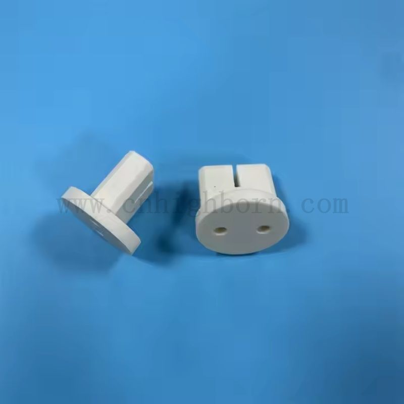 Parte ceramica di allumina personalizzata industriale al 95% AL2O3 isolanti pezzi di ricambio