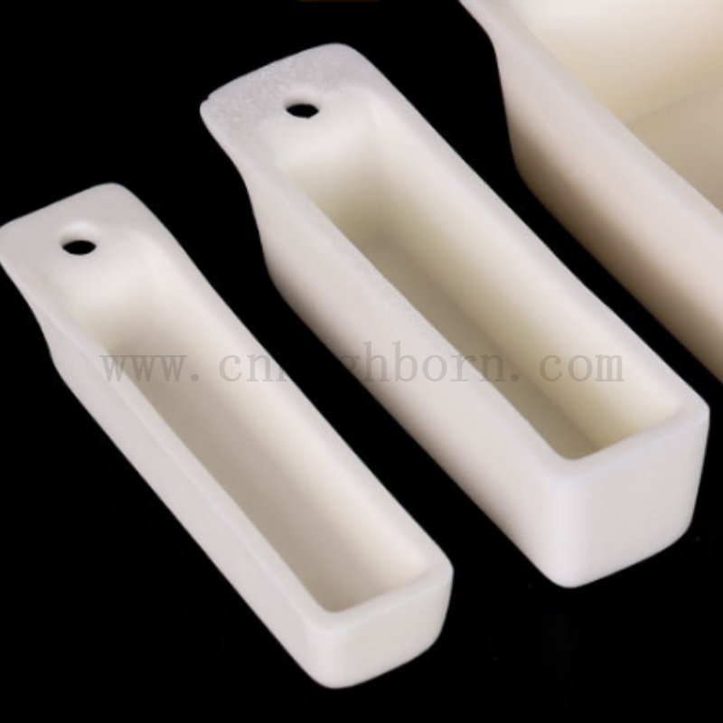 High Temperature Resistant Ceramic Crucible Barca in ceramica resistente ad alta temperatura