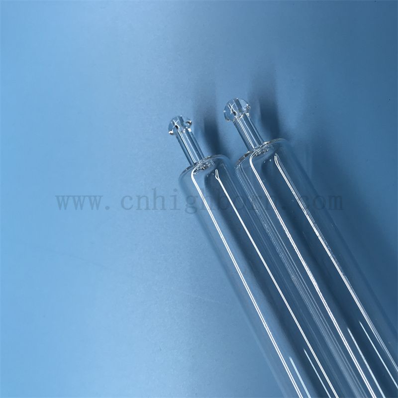 silica glass tube tubo al quarzo di silice