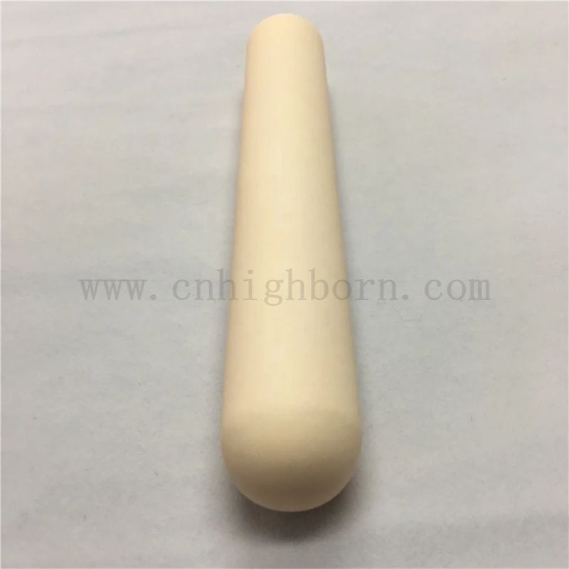 Tubo ceramico personalizzato in allumina Al2O3 resistente alle alte temperature Ceramica in ossido di alluminio Tubo chiuso a un'estremità