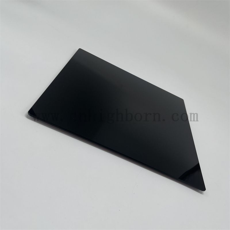 Black Ceramic Glass Plate vetro in ceramica di riscaldamento nero