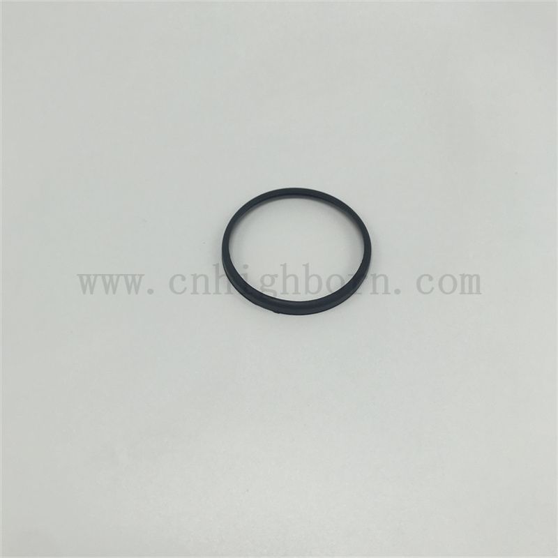 Anello di guarnizioni in gomma in silicone nero industriale personalizzato