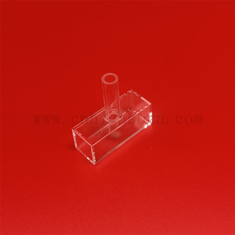 Cuvetta in vetro in quarzo a semiconduttore in vetro.