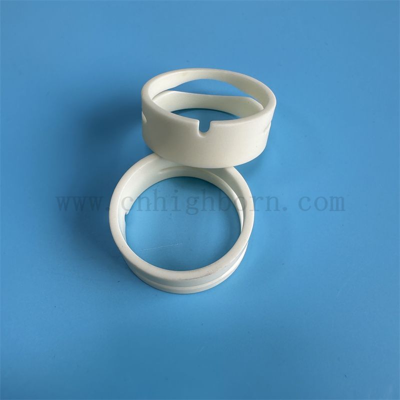 Accessori per macchinari rotanti AL2O3 AL2O3 di usura lucida personalizzata Guida in ceramica tessile di allumina