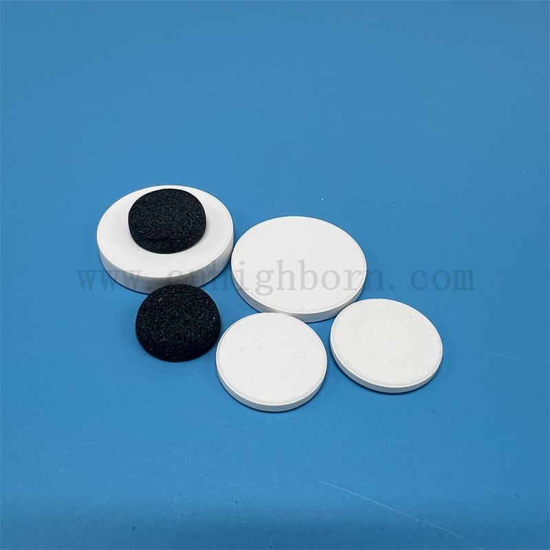Disco di filtrazione in ceramica per filtro in carburo di silicio poroso