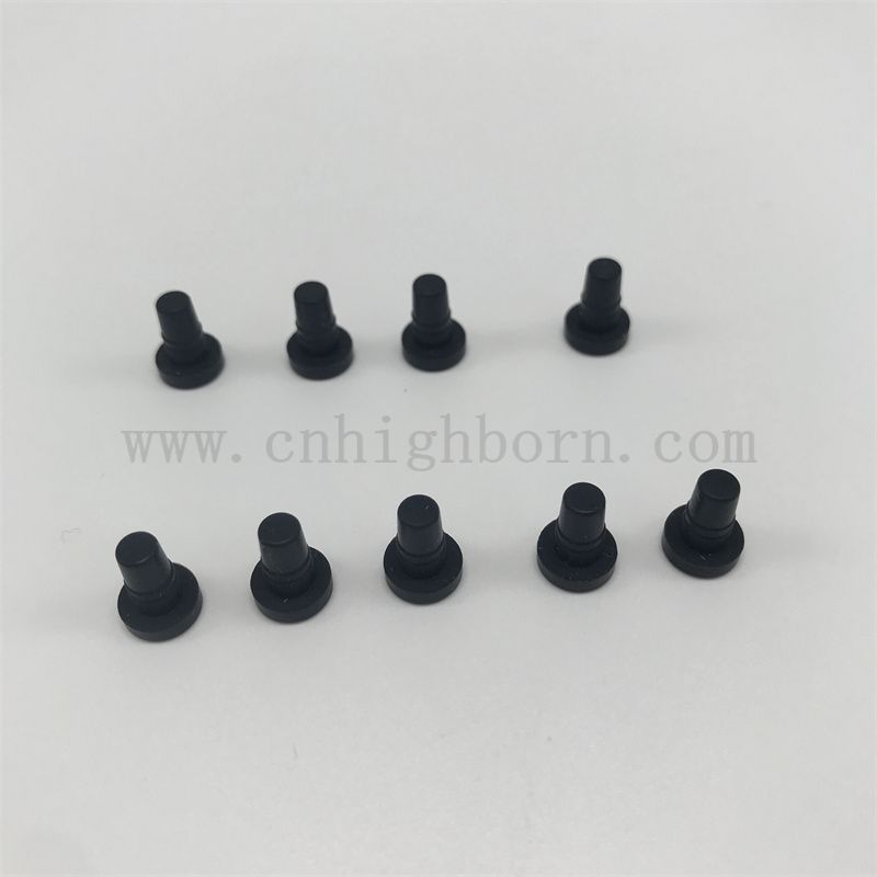 Conico piccolo solido solido ad alto calore ad alto contenuto di silicone tappo di gomma silicone
