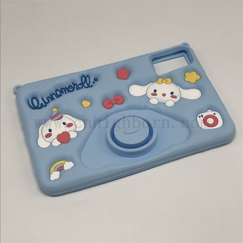 Colore blu color protettivo protettivo silicone guscio ipad in gomma