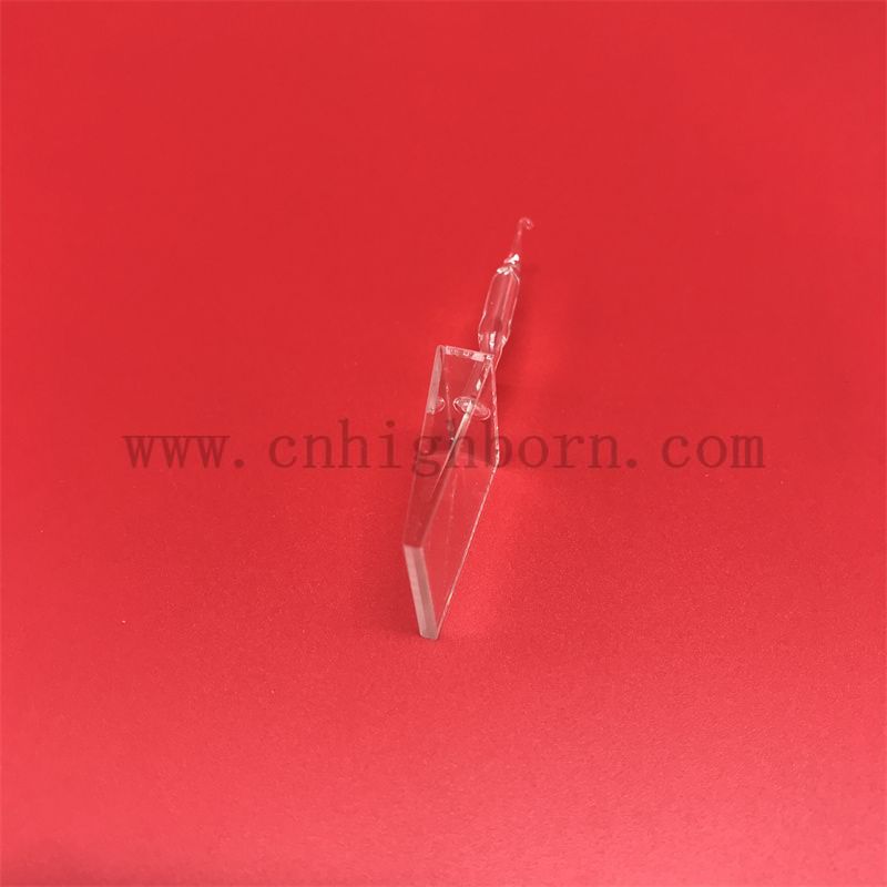 cuvette for laboratory Polissione di cuvetta di vetro