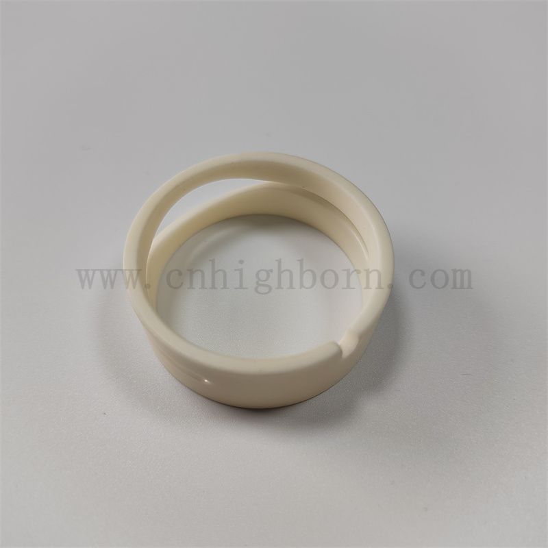 Anello di imballaggio in ceramica al 95% di guarnizione ceramica AL2O3 personalizzata
