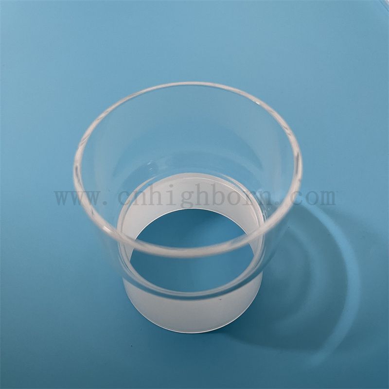 customized quartz tube tubo personalizzato