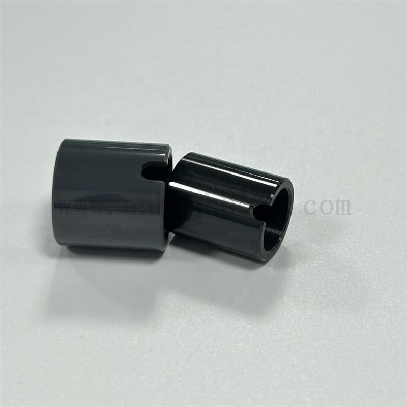 Zirconia nera Isolatore irregolare Isolatore Solishing Zro2 Ceramico