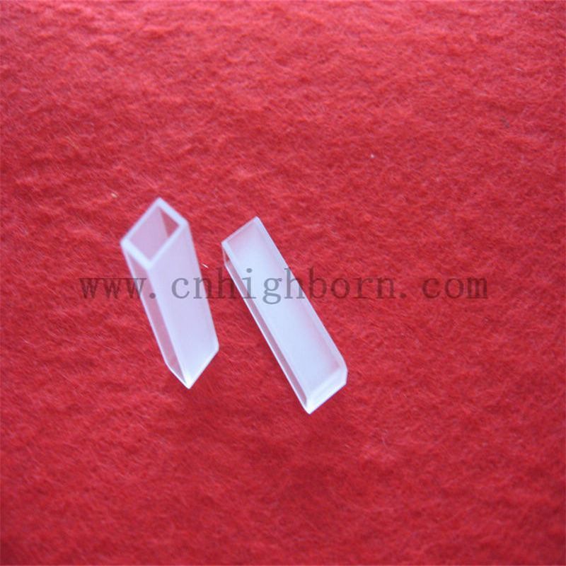 3.5ml glass cuvette Cuvetta al quarzo da 3,5 ml