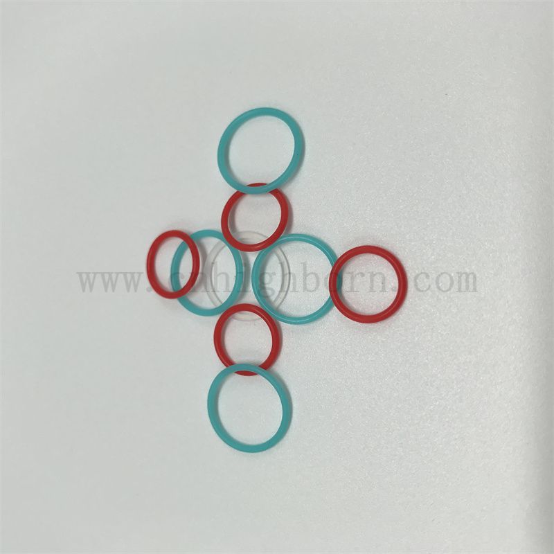 O-ring di gomma silicone ad alta precisione personalizzati