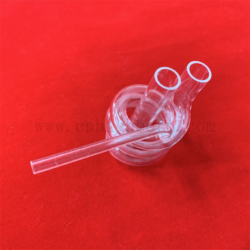 quartz tubing tubo di quarzo trasparente