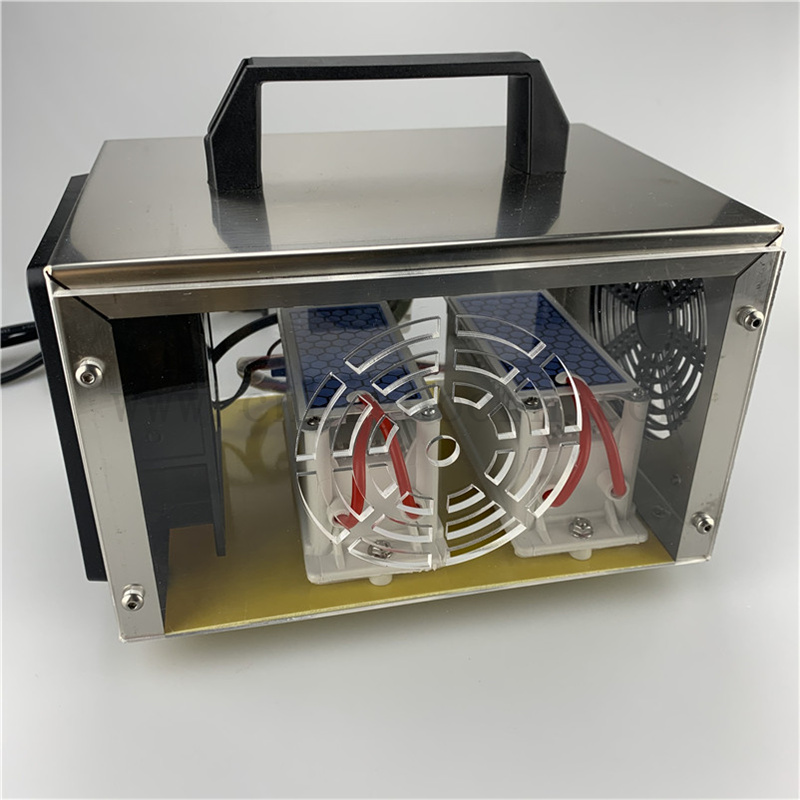O3 Generatore di ozono Purificatore d'aria di ozono con timer elettronico acrilico