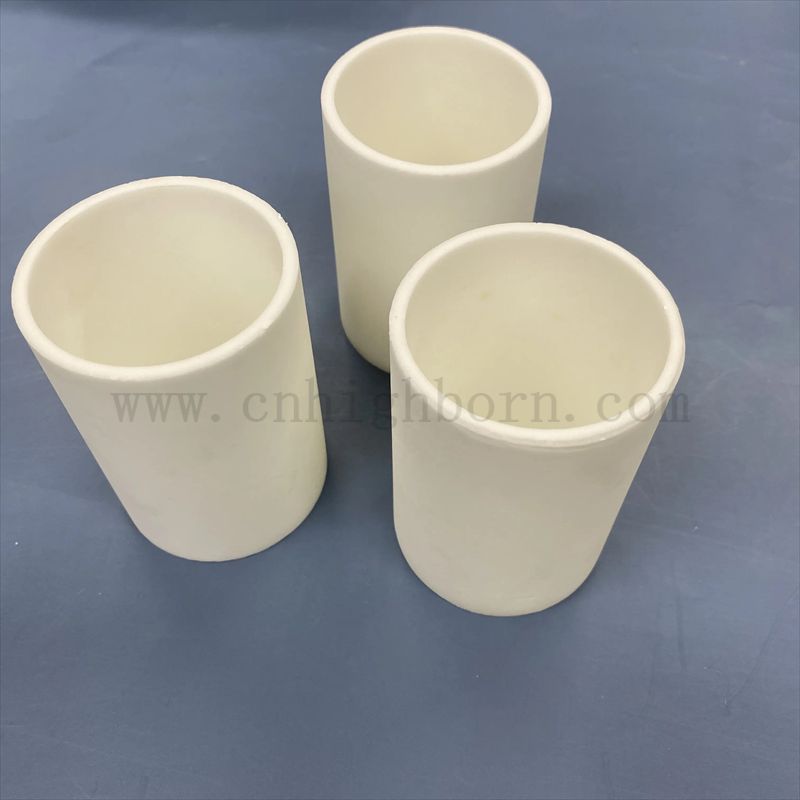 Laboratorio 99% MGO Magnesia Ceramica che scioglie la tazza di ossido di magnesio crogiolo