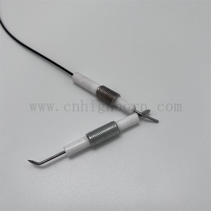95% AL2O3 Alumina Ceramica Ceramica Accensione Accensione Elettrodo Piezoelettrico Livello liquido Accenditore