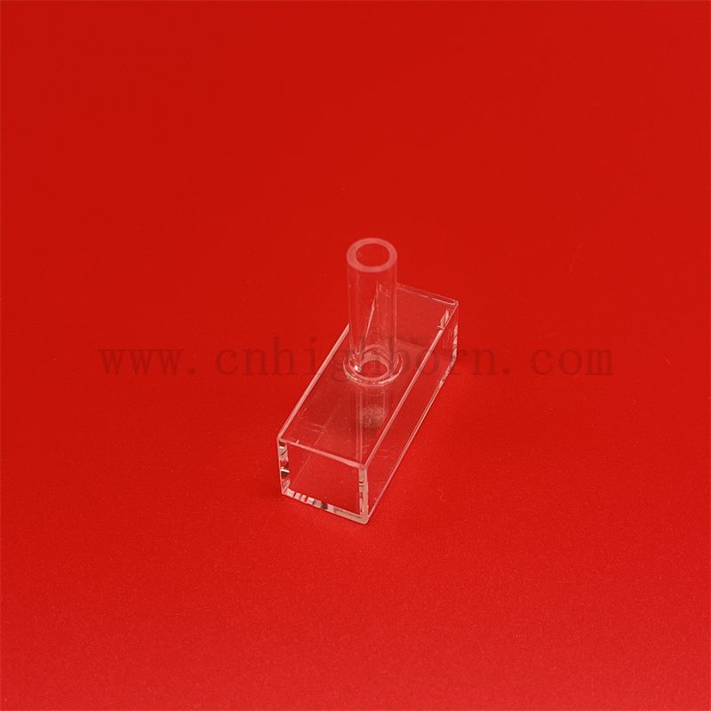 Cuvetta in vetro in quarzo a semiconduttore in vetro.
