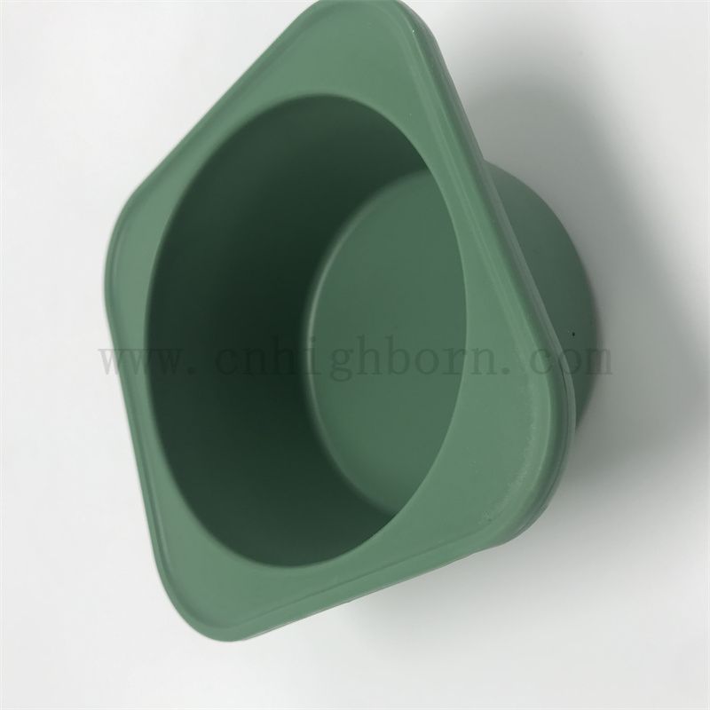 Ciotola per animali domestici in gomma in gomma in gomma in silicone facile da trasportare personalizzato