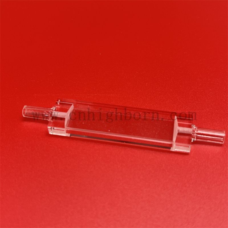 fluorometer quartz cell Cuvetta al quarzo micro