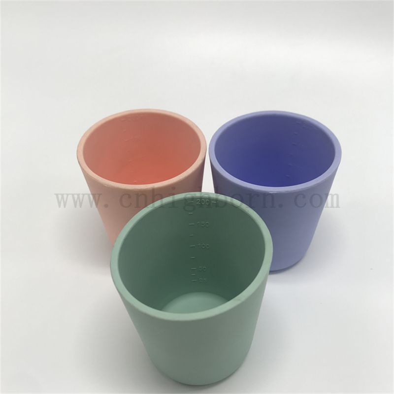 OEM ODM non fuoriuscita bevanda non fuoriuscita di allenamento silicone tazza di gomma pieghevole sippy per bambino 6-24 mesi