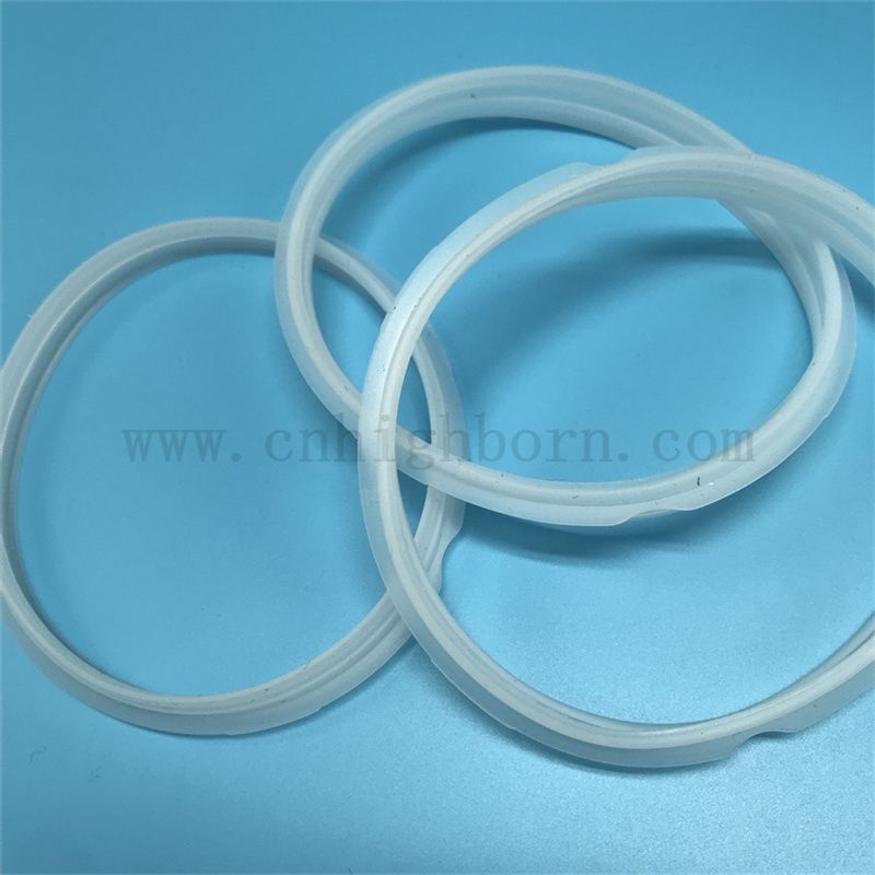 Anelli di guarnizione in gomma in silicone ad alta precisione personalizzato trasparente