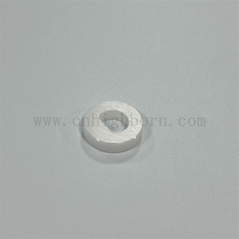 Surface Mirror Solishing zirconia Anello zirconia Isolatore bianco zro2 piastra in ceramica
