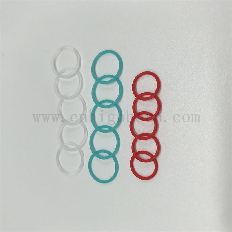O-ring di gomma silicone ad alta precisione personalizzati