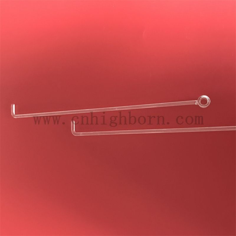 clear glass rod asta di quarzo trasparente