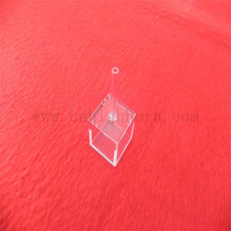 Chemistry Cylindrical Cell Cuvetta di flusso ad alta precisione