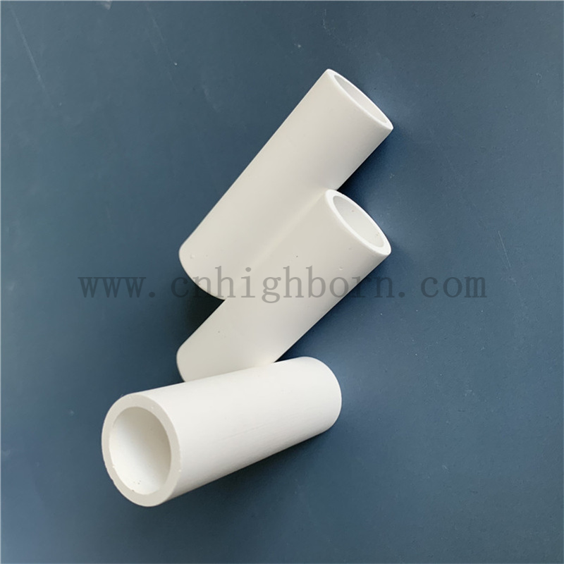 45% porosity mircroporous alumina ceramic pipe lab analysis porous ceramic filter tubing tubo del filtro
