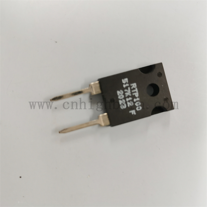 Easy Mounting RTP100W Power Spesse Film Resistori elettrici