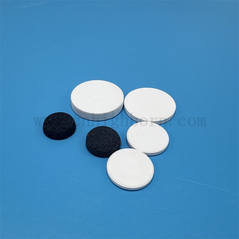 Disco di filtrazione in ceramica per filtro in carburo di silicio poroso