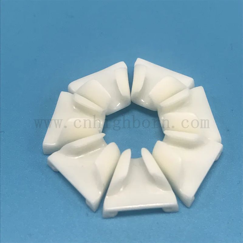 Mano di ricambio di macchinari tessili personalizzati Guida a filo in ceramica zirconia