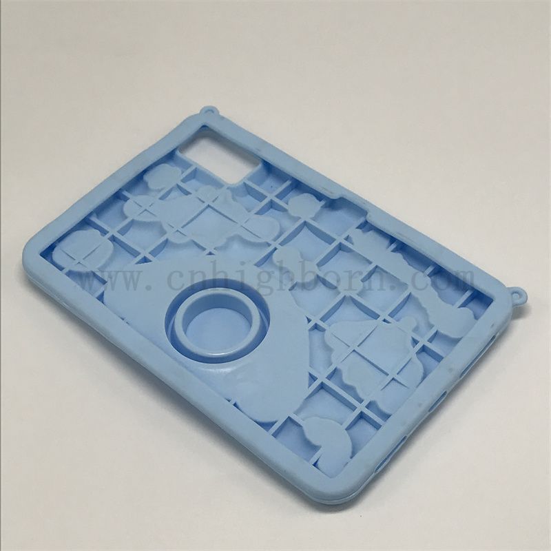 Colore blu color protettivo protettivo silicone guscio ipad in gomma