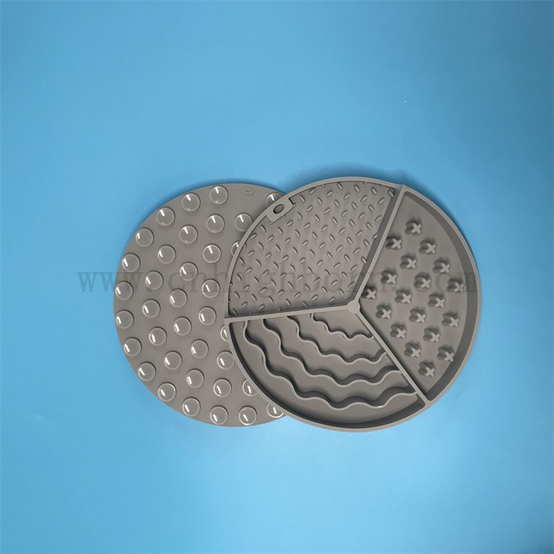 Tappetino da cucciolo di leccati in gomma in gomma in silicone.