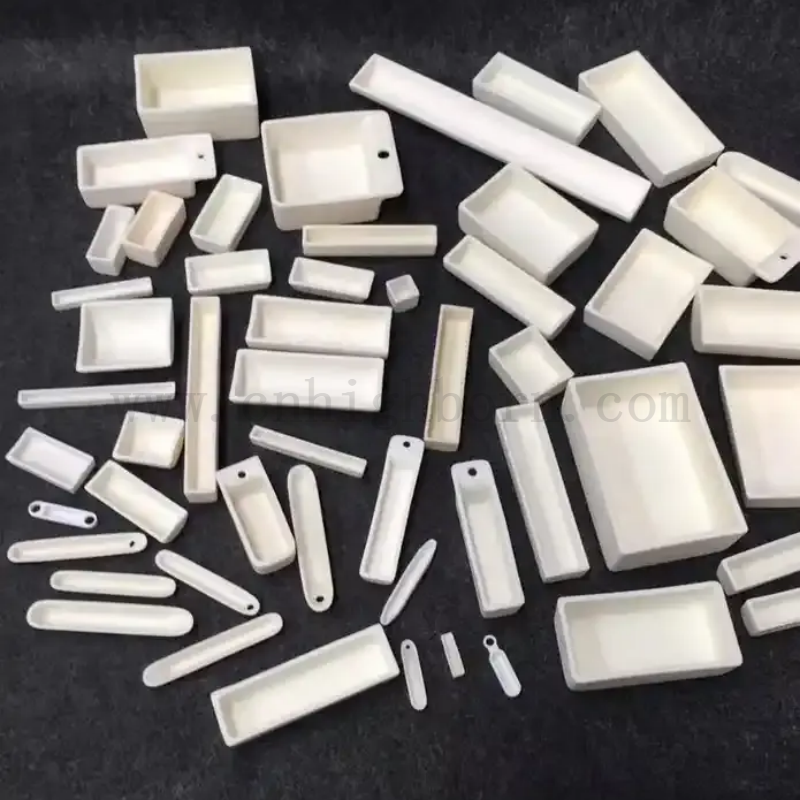 Laboratorio scolastico 99% AL2O3 CAGLIBILE CERAMICA CROGLE MELTING POT COMBUSTION COMBUSTION PART per analisi industriali
