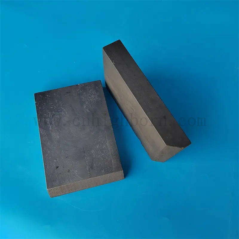 Scheda di ceramica SiC refrattaria personalizzata RBSIC in carburo di silicio RBSIC