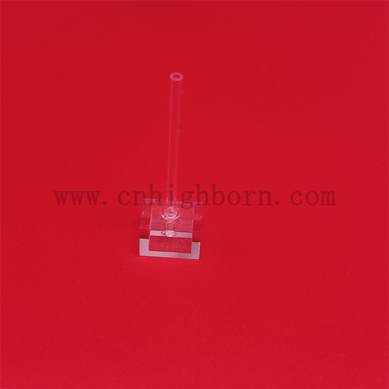 Quartz solid cuvette  Cellula rettangolare