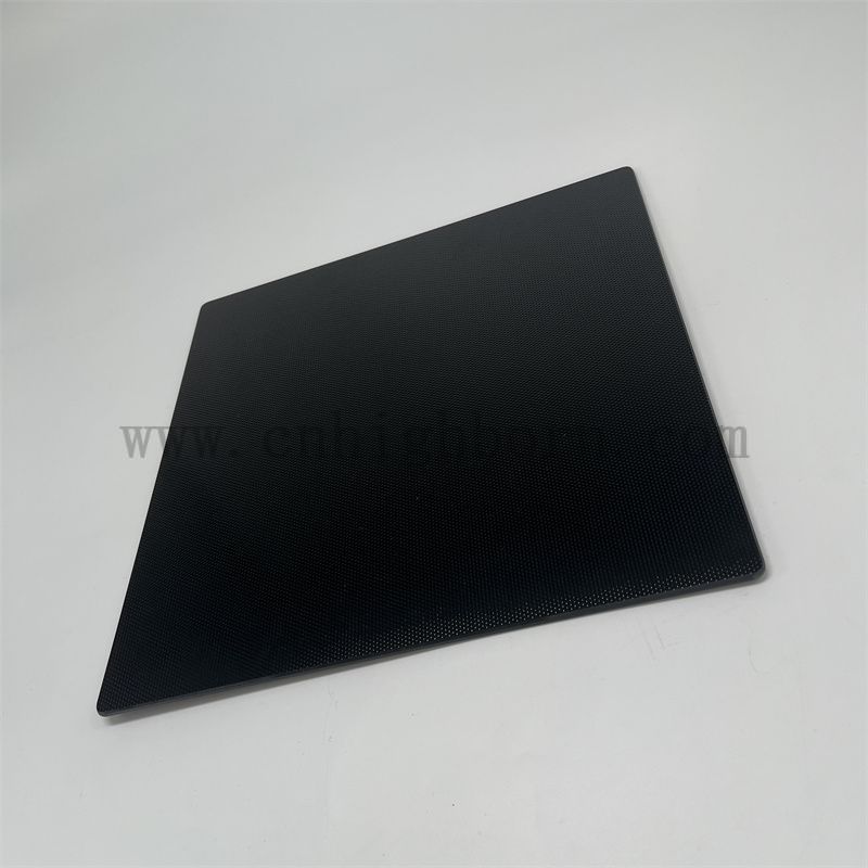 square ceramic glass plate Piastra di vetro ad alta temperatura