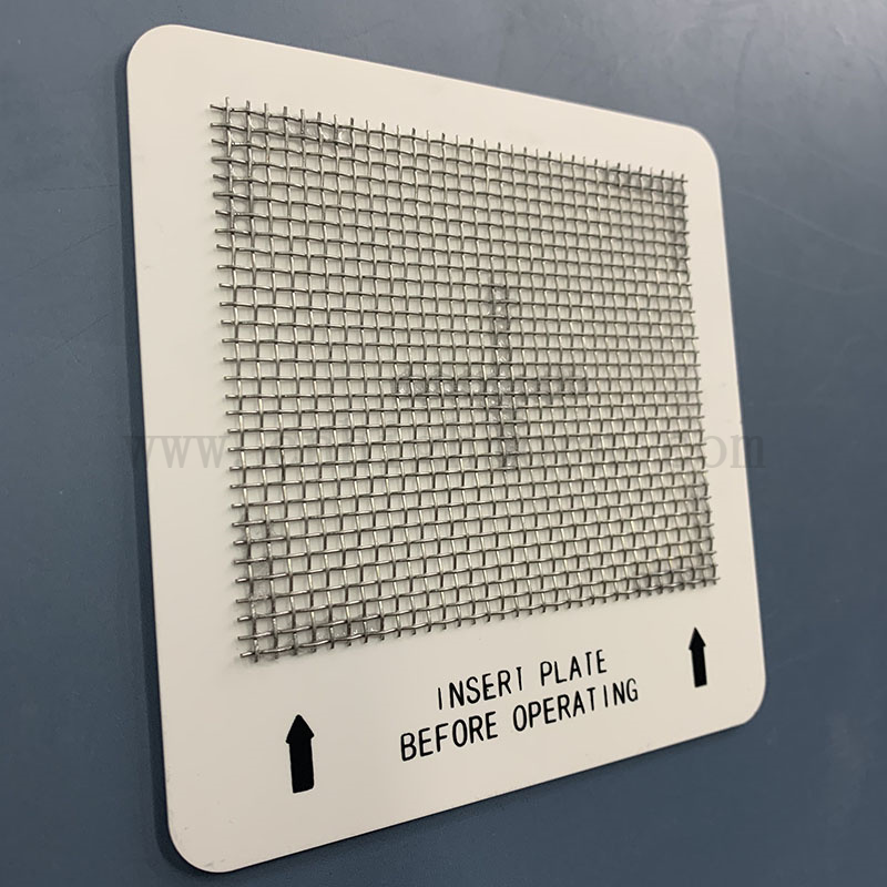 Piastra di ozono in ceramica da 4,5 pollici in uscita di ozono con maglia in acciaio inossidabile per il generatore di ozono in aria fresche