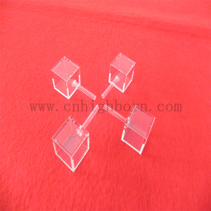 micro glass cuvette cuvetta in vetro ottico