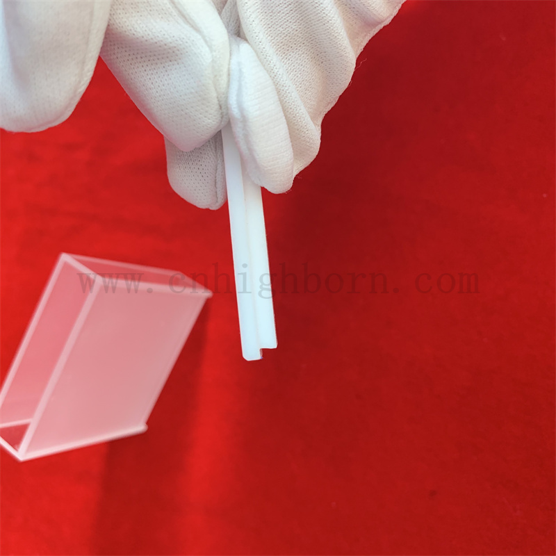 Cellula di vetro standard con cuvetta di vetro in quarzo spettrofotometro per coperchio per laboratorio