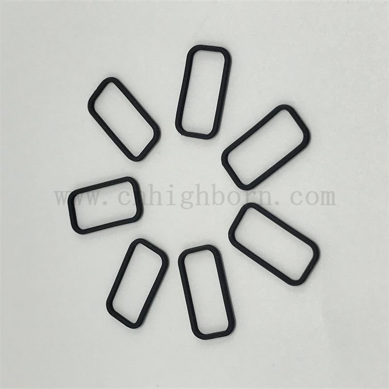Fornitura di fabbrica Calco di gomma in silicone personalizzato Produttore di anelli di guarnitura a forma di a forma di quadrata
